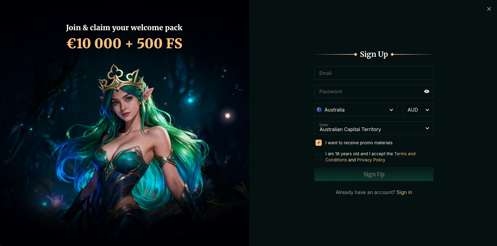faircrown register